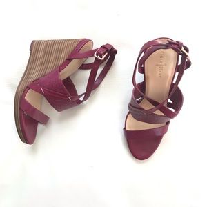 EUC Cole Haan Stacked Wedge 8.5